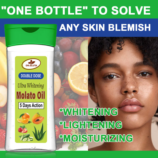 Molato Body Oil Double Dose Ultra Whitening Moisturizing Fruit Skin Care 200ml