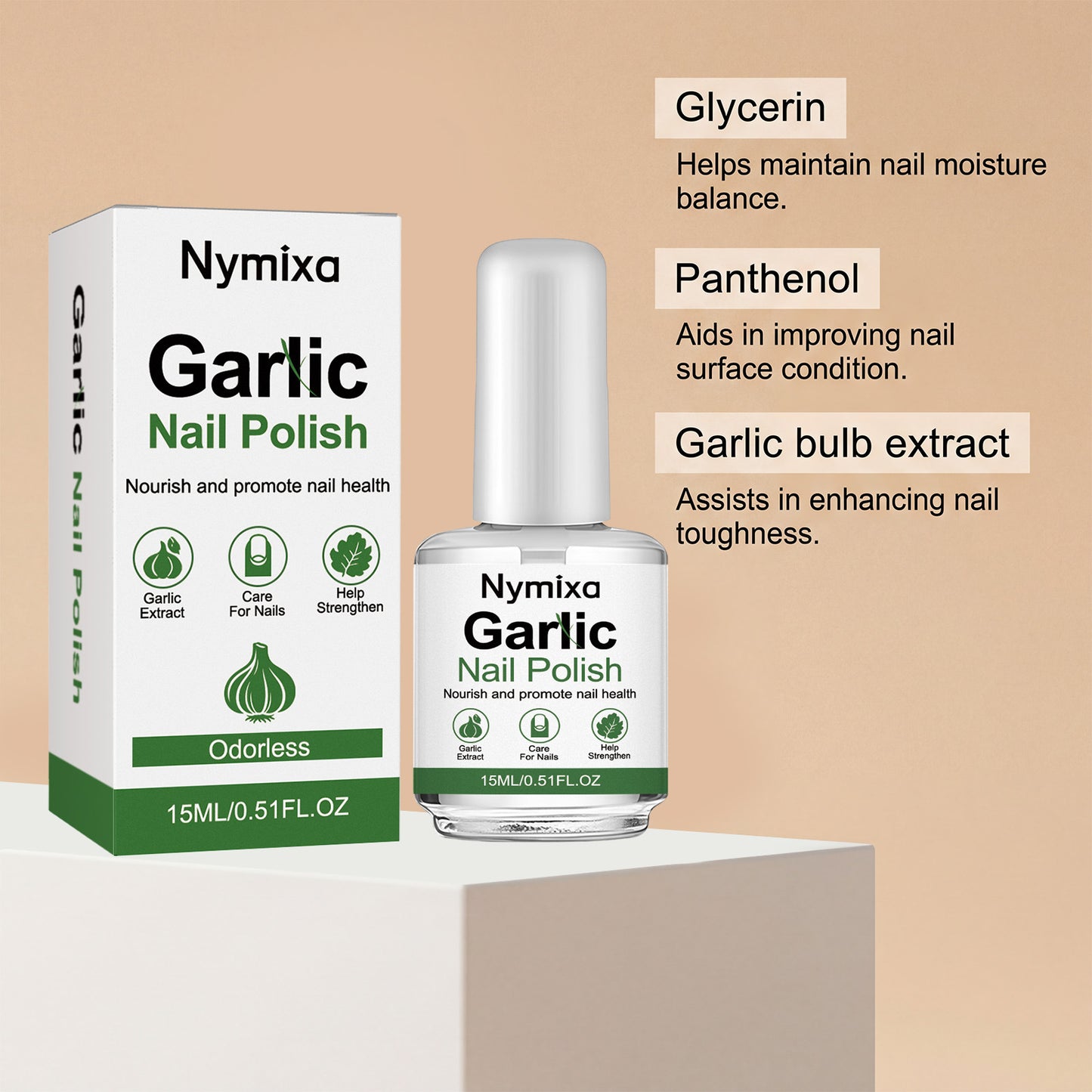 Nymixa Clear Nail Care Oil Moisturizing And Comforting